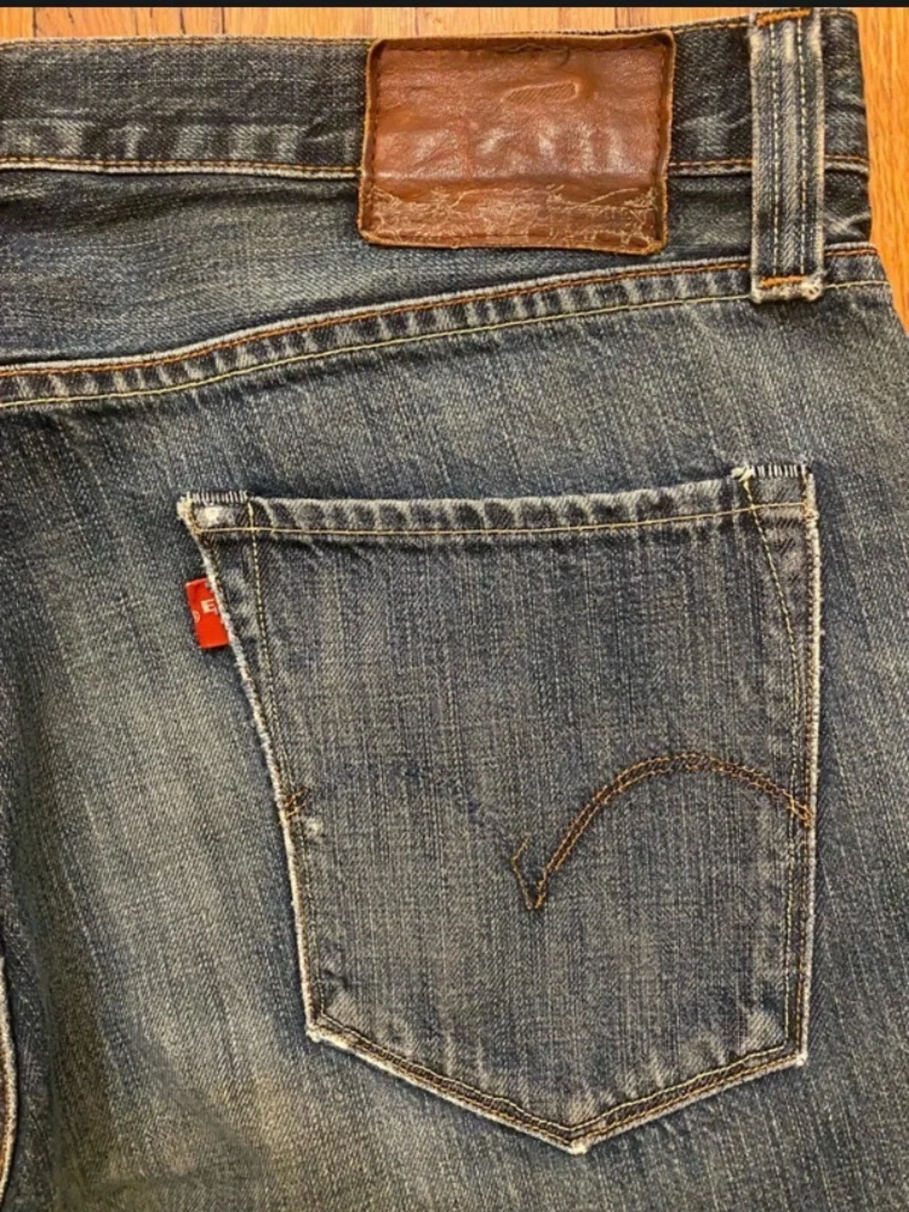 Vintage Levi's Hesher Jeans Capital E Regular Straight Made in USA 34x34 Origina